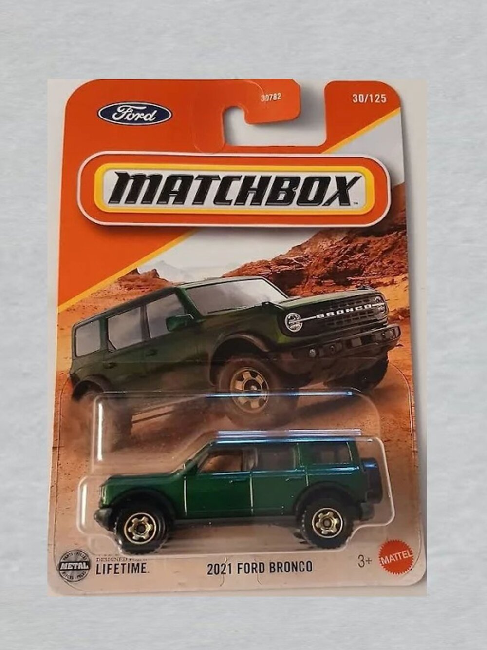 Matchbox 2021 Ford Bronco GREEN